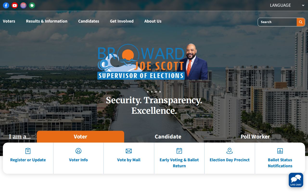 Broward elections resources relevant to Margate neighbors